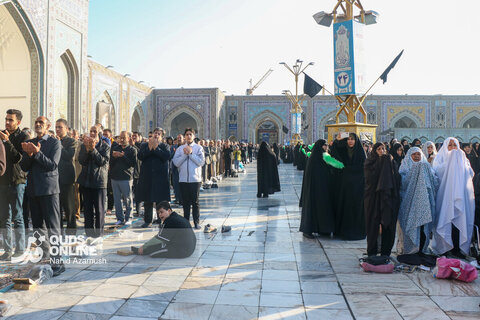 گزارش تصویری | نماز عید فطر در حرم امام رضا(ع)