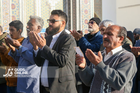 گزارش تصویری | نماز عید فطر در حرم امام رضا(ع)