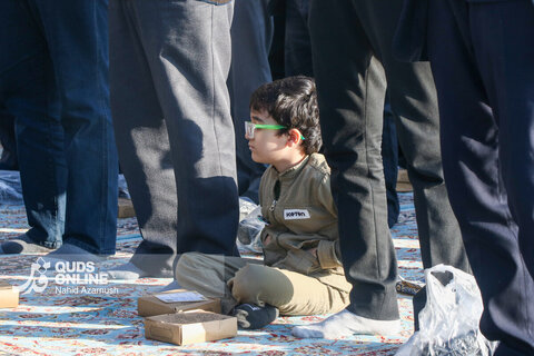 گزارش تصویری | نماز عید فطر در حرم امام رضا(ع)
