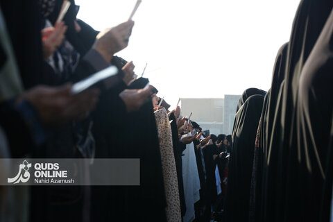 گزارش تصویری | نماز عید فطر در حرم امام رضا(ع)