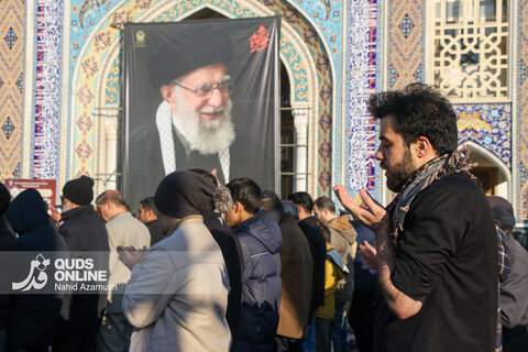 گزارش تصویری | نماز عید فطر در حرم امام رضا(ع)