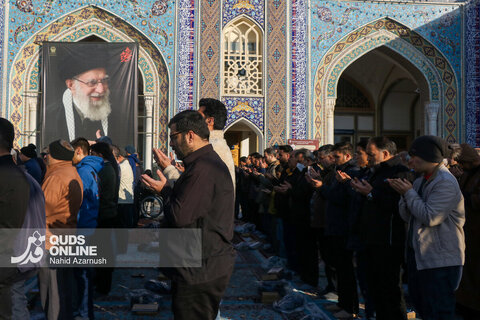 گزارش تصویری | نماز عید فطر در حرم امام رضا(ع)