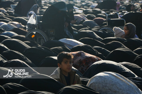 گزارش تصویری | نماز عید فطر در حرم امام رضا(ع)