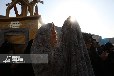 گزارش تصویری | نماز عید فطر در حرم امام رضا(ع)
