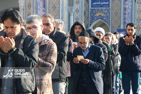 گزارش تصویری | نماز عید فطر در حرم امام رضا(ع)