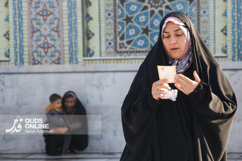 گزارش تصویری | نماز عید فطر در حرم امام رضا(ع)