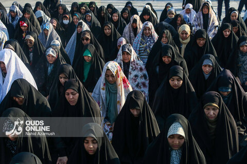 گزارش تصویری | نماز عید فطر در حرم امام رضا(ع)