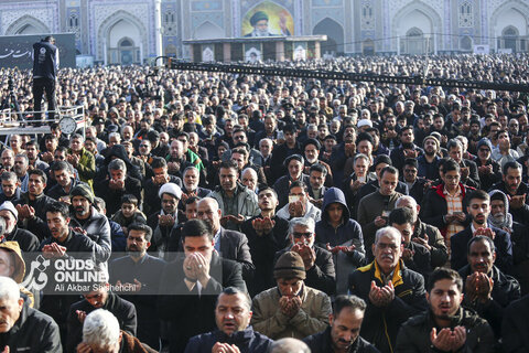 اقامه نماز عید سعید فطر در حرم مطهرامام رضا علیه السلام