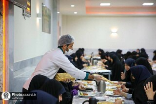 جزئیات مهمان شدن زائران بر سفره متبرک رضوی