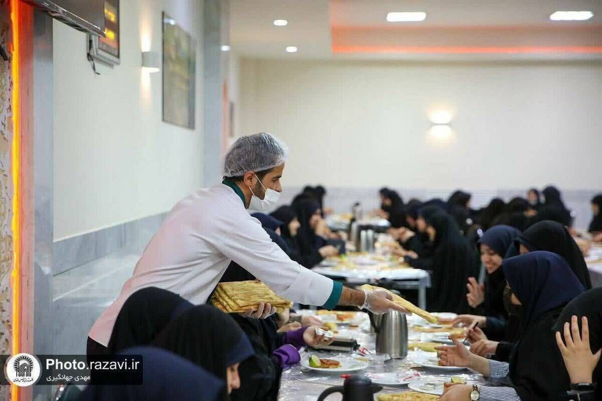 جزئیات مهمان شدن زائران بر سفره متبرک رضوی