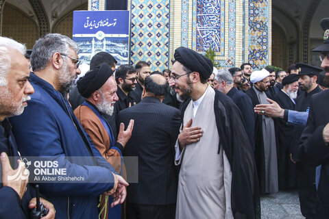 گزارش تصویری | تشییع پیکر شهید "سید اسماعیل خطیب"