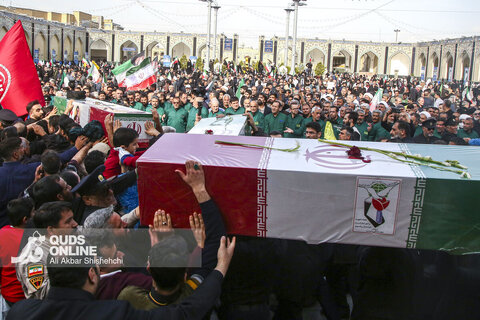 گزارش تصویری | تشییع پیکر شهید "سید اسماعیل خطیب"