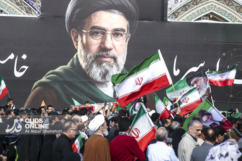گزارش تصویری | تشییع پیکر شهید "سید اسماعیل خطیب"