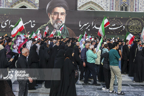 گزارش تصویری | تشییع پیکر شهید "سید اسماعیل خطیب"