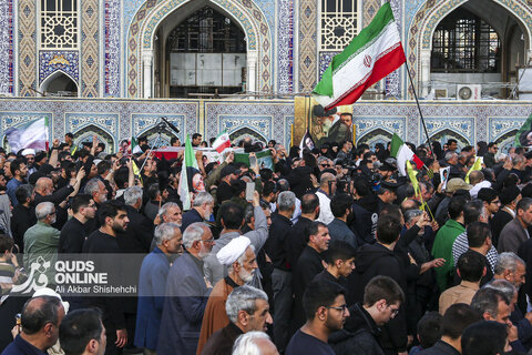 گزارش تصویری | تشییع پیکر شهید "سید اسماعیل خطیب"