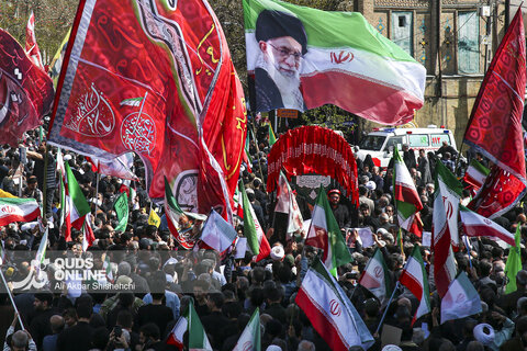 گزارش تصویری | تشییع پیکر شهید "سید اسماعیل خطیب"