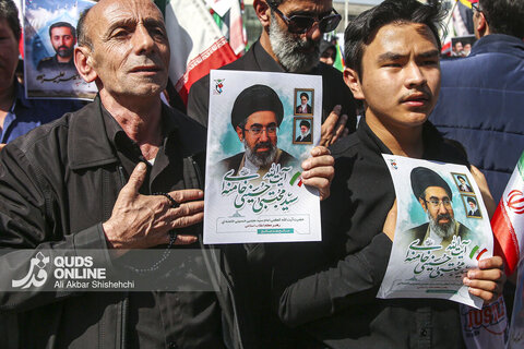 گزارش تصویری | تشییع پیکر شهید "سید اسماعیل خطیب"