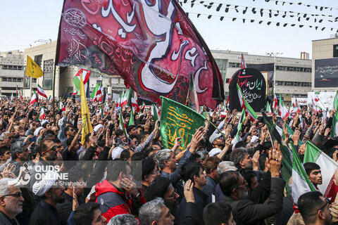 گزارش تصویری | تشییع پیکر شهید "سید اسماعیل خطیب"