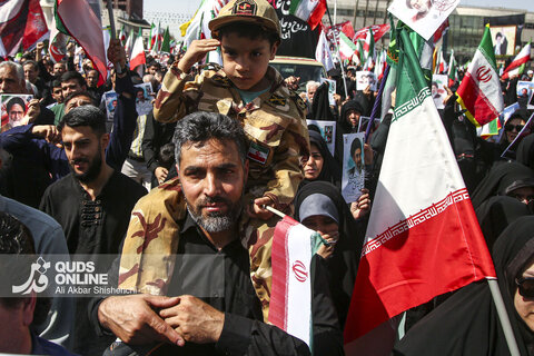 گزارش تصویری | تشییع پیکر شهید "سید اسماعیل خطیب"