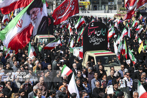 گزارش تصویری | تشییع پیکر شهید "سید اسماعیل خطیب"