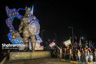 بزرگترین المان هنری مشهد؛ طنین‌انداز وحدت و حماسه در شهر