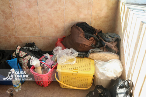 گزارش تصویری | آقای بهزاد حمیدی ؛منزل خود را به صورت رایگان در اختیار خانواده‌ای از کرمان برای اسکان قرار داده است