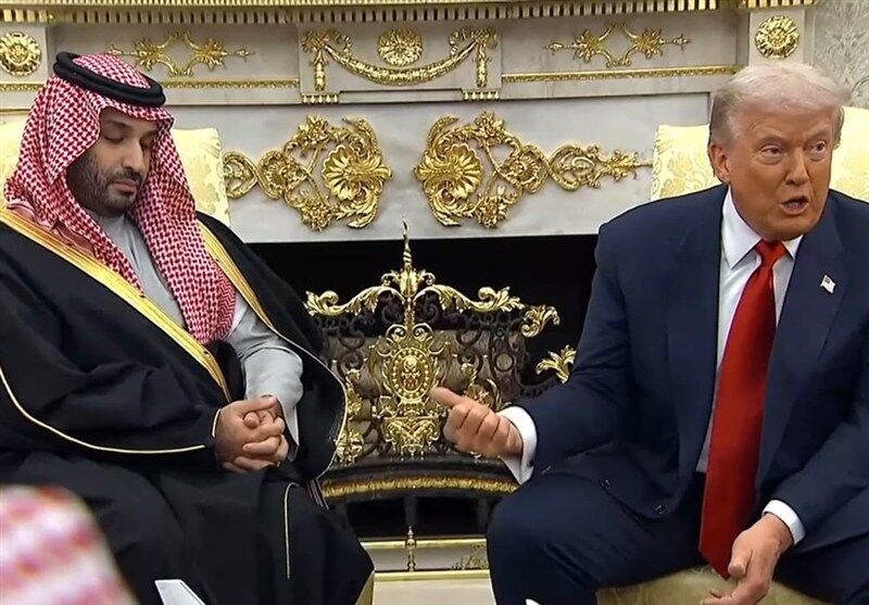 اعتراف ترامپ: عربستان به ما در جنگ با ایران کمک می‌کند