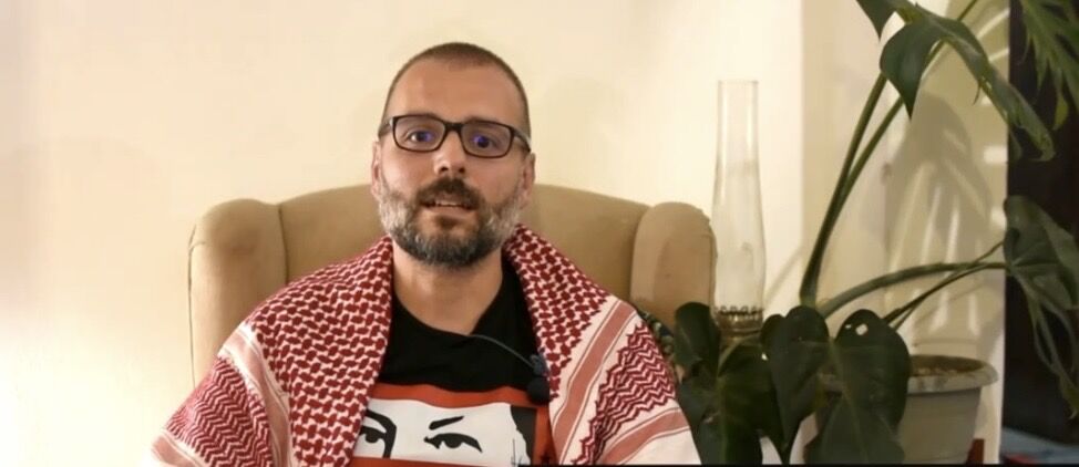 فیلم | حمایت از مردم ایران توسط عضو سازمان بین المللی ضد فاشیست