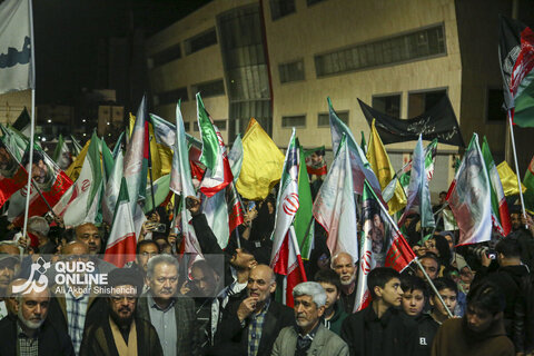 اجتماع بزرگ بیعت مهاجرین افغانستانی مقیم مشهد