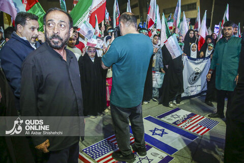 اجتماع بزرگ بیعت مهاجرین افغانستانی مقیم مشهد