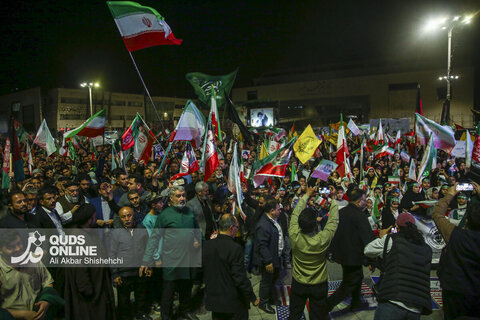 اجتماع بزرگ بیعت مهاجرین افغانستانی مقیم مشهد
