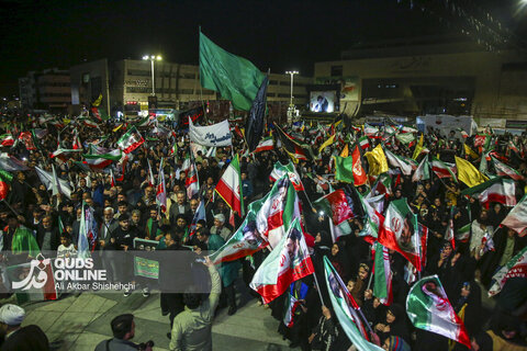 اجتماع بزرگ بیعت مهاجرین افغانستانی مقیم مشهد