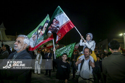 اجتماع بزرگ بیعت مهاجرین افغانستانی مقیم مشهد
