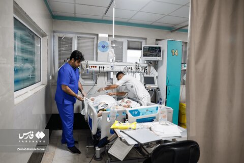 تلاش شبانه روزی کادر سلامت در ایام نوروز