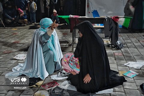 نمایش میدانی دختر ایران در همدان