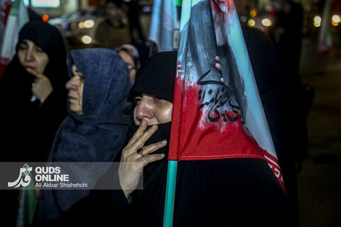 برگزاری تجمع مردمی «حمایت از ولایت و مدافعان وطن» در موکب رسانه ای قدس