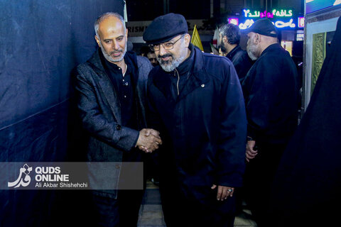 برگزاری تجمع مردمی «حمایت از ولایت و مدافعان وطن» در موکب رسانه ای قدس