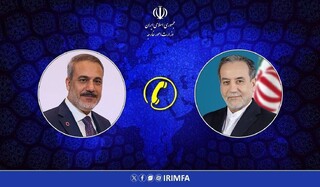 تماس تلفنی وزرای امور خارجه جمهوری اسلامی ایران و ترکیه