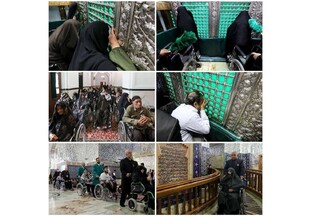 روایتی از طرح تشرف توان‌یابان به روضه منوره؛ خدمت رسانی در مسیر زیارت نور