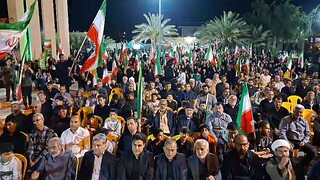 فیلم | اجتماع باشکوه مردم انقلابی آبدان