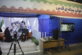 گزارش تصویری | حضور نماینده مجلس شورای اسلامی از موکب رسانه‌ای قدس