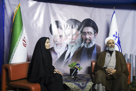 گزارش تصویری | بازدید نماینده مجلس شورای اسلامی از موکب رسانه‌ای قدس