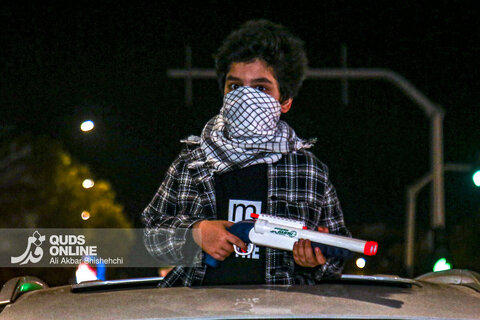 دهه نودی ها پای کار انقلاب در تجمعات شبانه مشهد