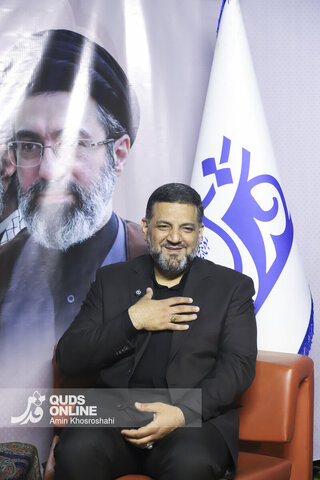 گزارش تصویری | حضور نماینده مجلس شورای اسلامی از موکب رسانه‌ای قدس