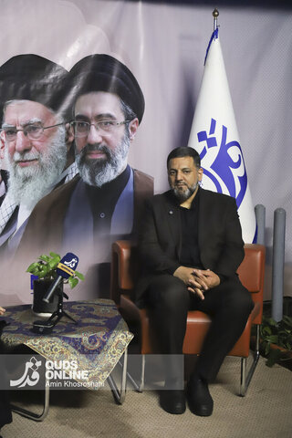 گزارش تصویری | حضور نماینده مجلس شورای اسلامی از موکب رسانه‌ای قدس
