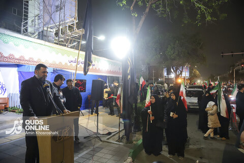 گزارش تصویری | حضور نماینده مجلس شورای اسلامی از موکب رسانه‌ای قدس