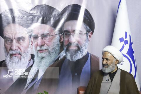 گزارش تصویری | بازدید نماینده مجلس شورای اسلامی از موکب رسانه‌ای قدس