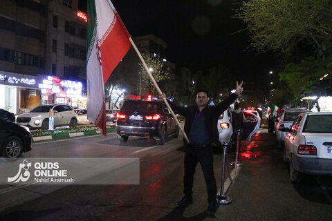 گزارش تصویری | سی و هفتمین قرار شبانه حامیان ولایت در موکب رسانه‌ای قدس