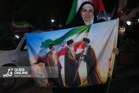 گزارش تصویری | سی و هفتمین قرار شبانه حامیان ولایت در موکب رسانه‌ای قدس