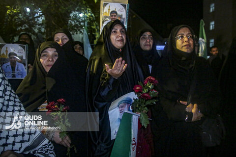 مراسم تشییع پیکر مطهر پرستار شهید «حسین عشقی» در مشهد